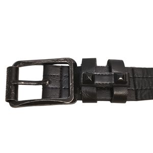 Black Metal Studded Belt